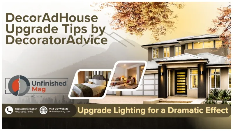 DecorAdHouse Upgrade Tips by DecoratorAdvice Upgrade Lighting for a Dramatic Effect