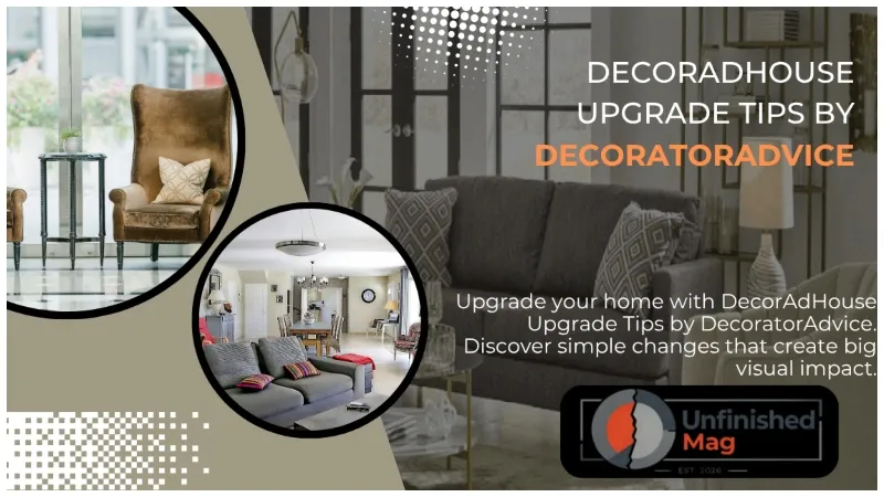 DecorAdHouse Upgrade Tips by DecoratorAdvice