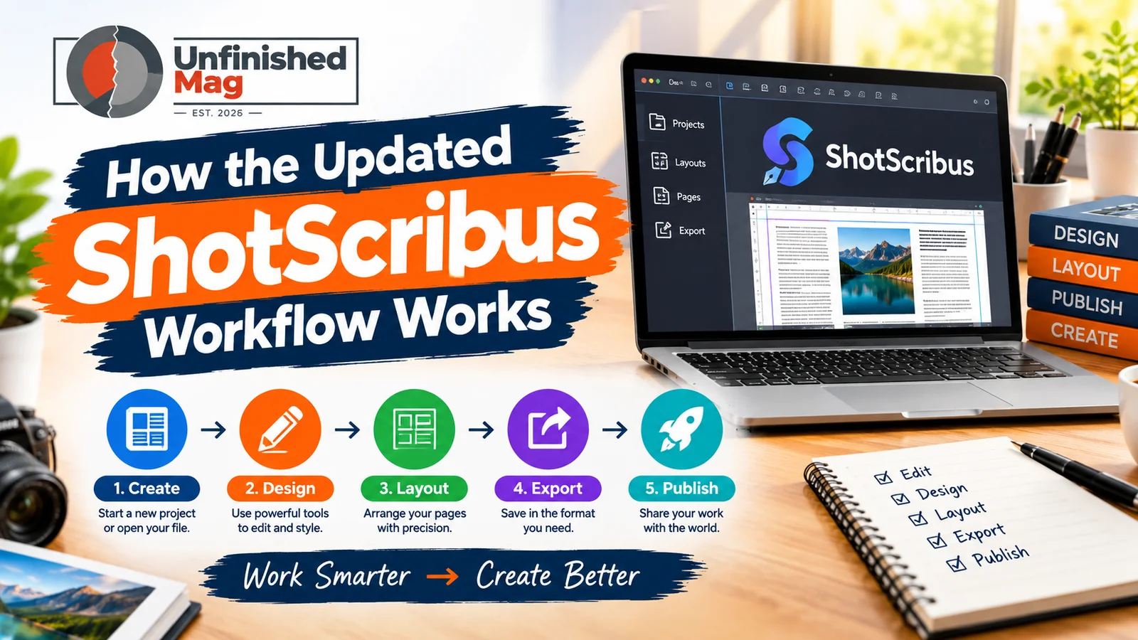How the Updated ShotScribus Workflow Works