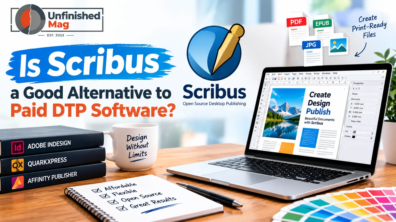 Is Scribus a Good Alternative to Paid DTP Software