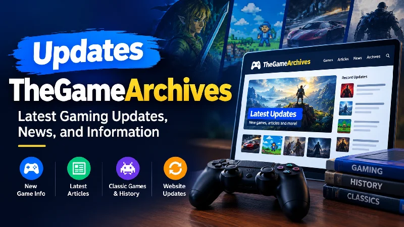 Updates TheGameArchives